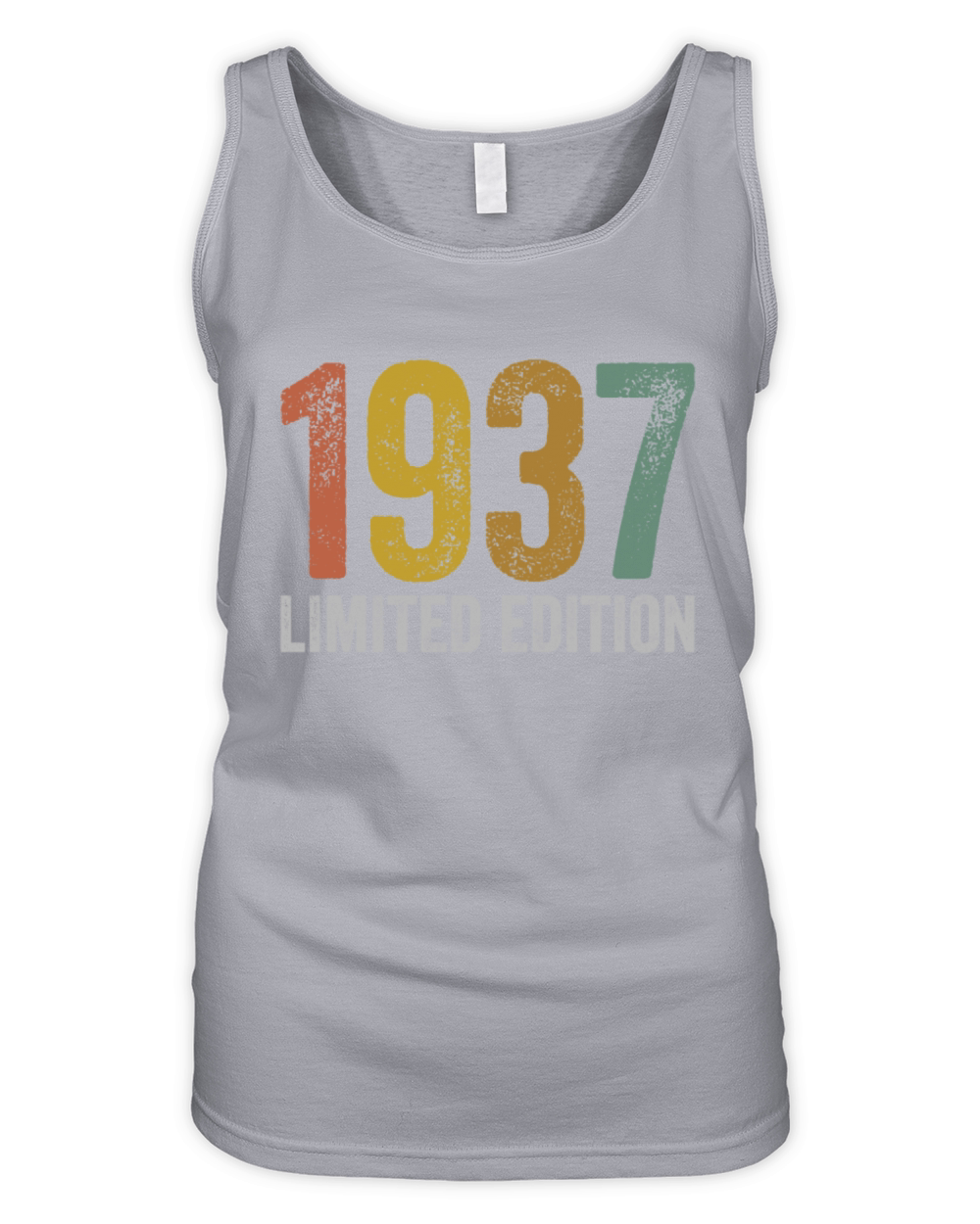 Birthday 1937 Limited Edition Organic Women's Tank Top