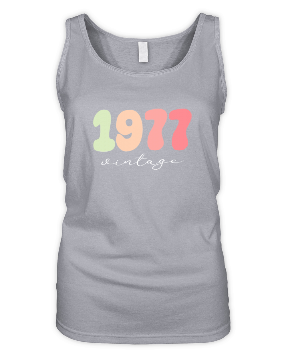Birthday 1977 Vintage Organic Women's Tank Top
