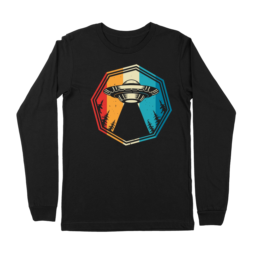 Vintage UFO Alien 06 Premium Long Sleeve