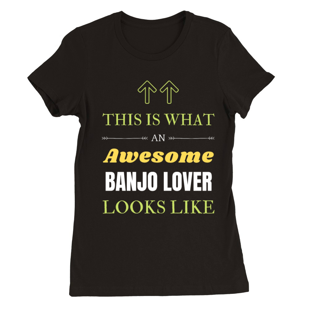 Banjo Premium Womens Crewneck T-shirt