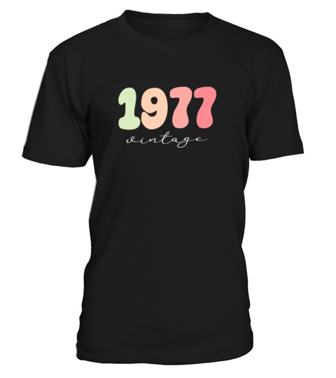 Birthday 1977 Vintage T-Shirt Unisex