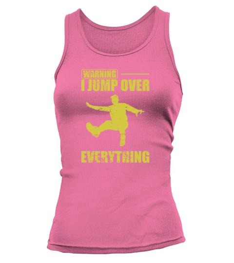 Warning I jump over Everything Parkour Sport Tank top Woman