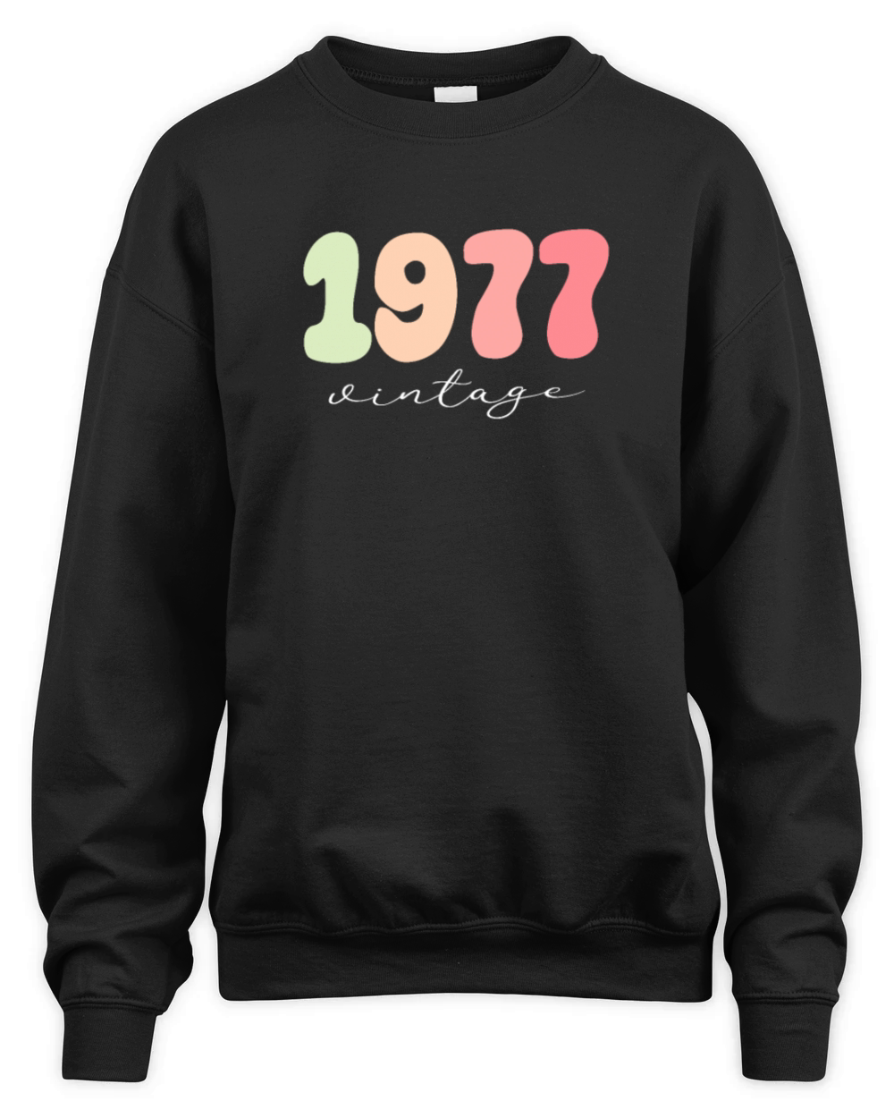 Birthday 1977 Vintage Unisex Premium Crewneck Sweatshirt
