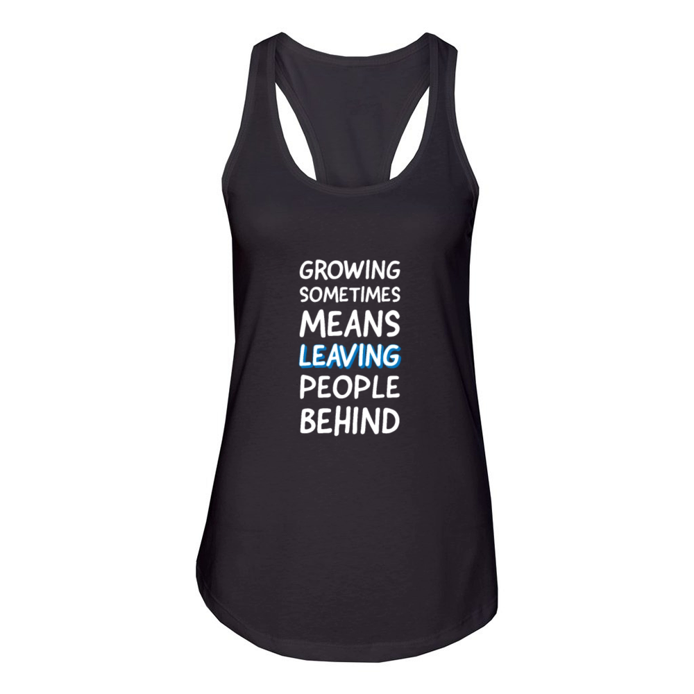 Short quote Women's Racerback Tank