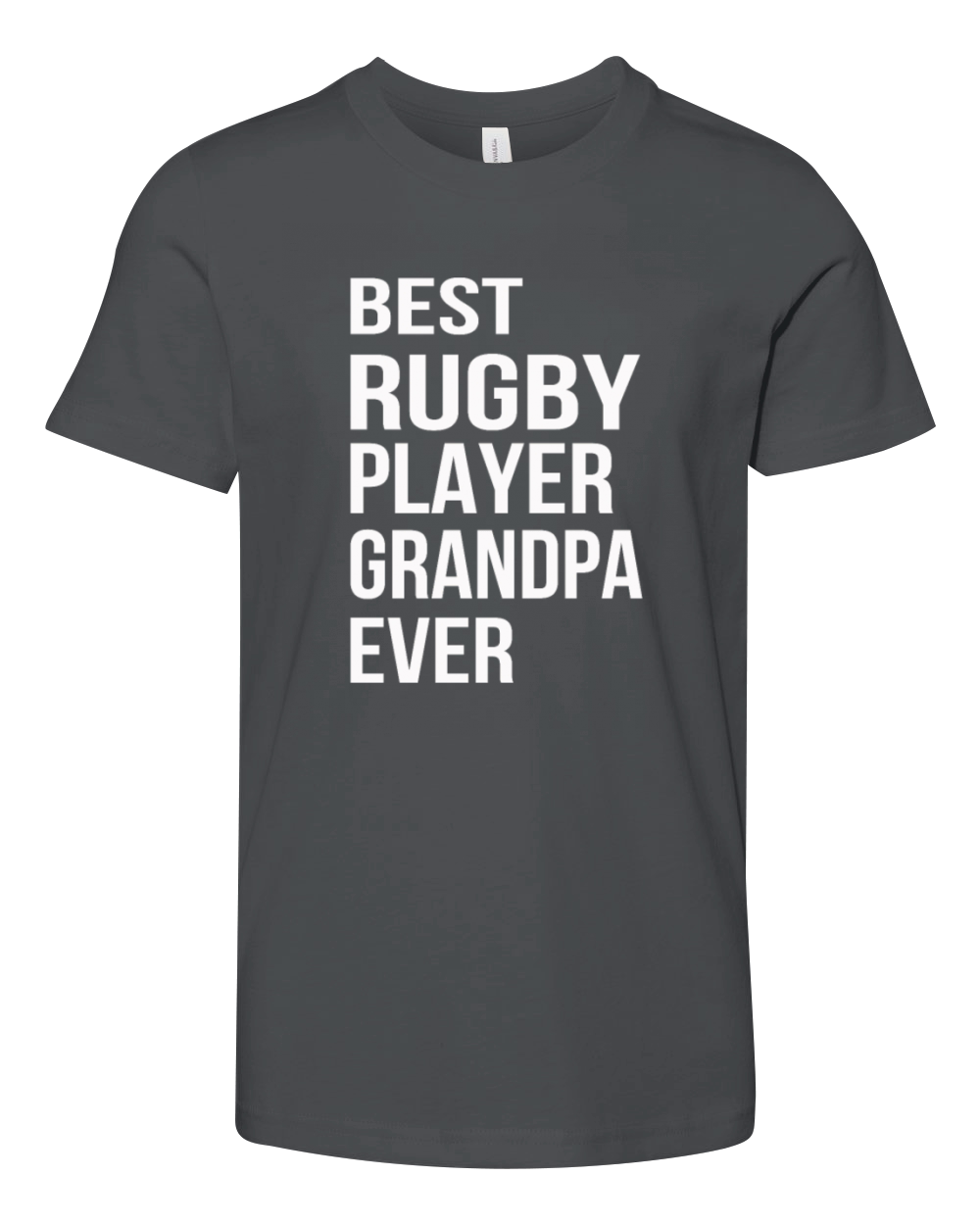 Best Rugby Player Grandpa Ever - Rugby Grandpa Youth Unisex Jersey Tee
