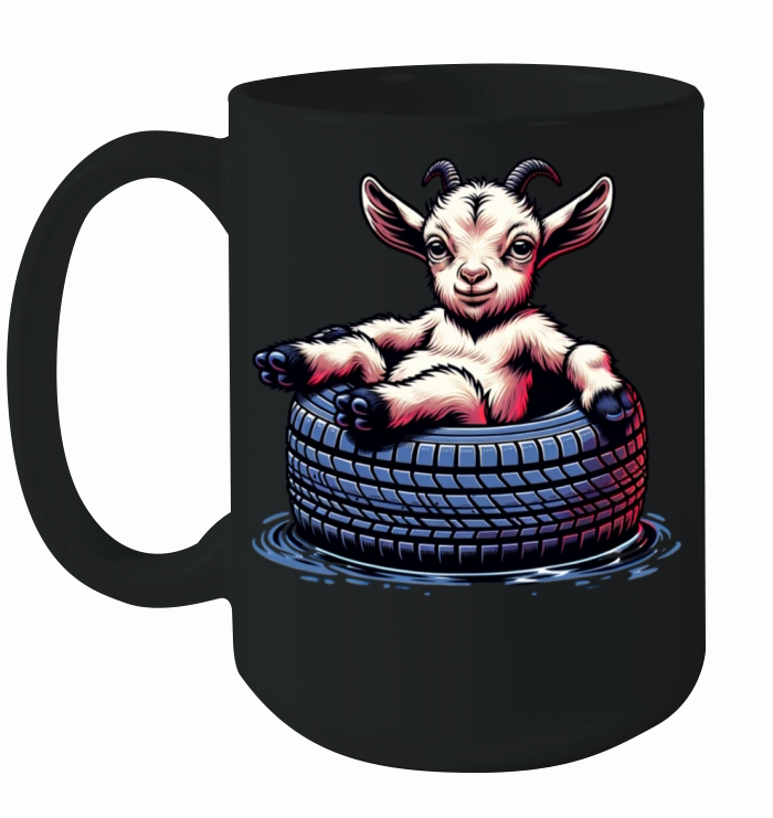 Goat Lover Farm Animal Cute Cool Design Ceramic Mug