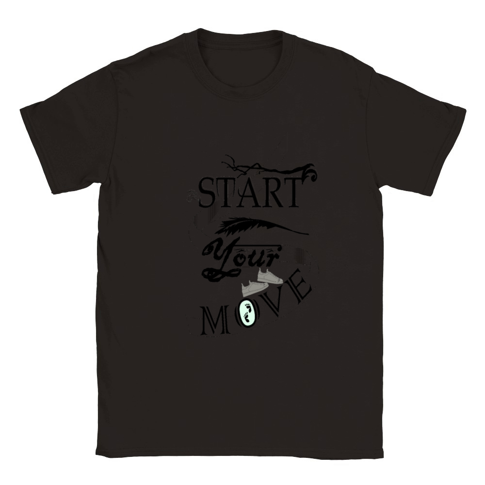 Start your move Classic Kids Crewneck T-shirt