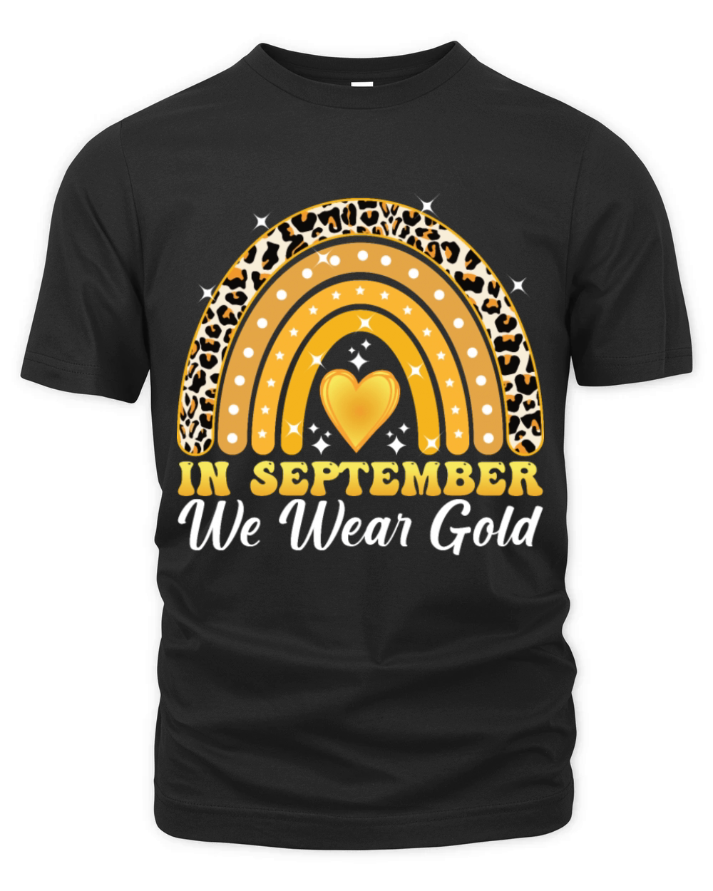 In September We Wear Gold Organic Unisex T-shirt
