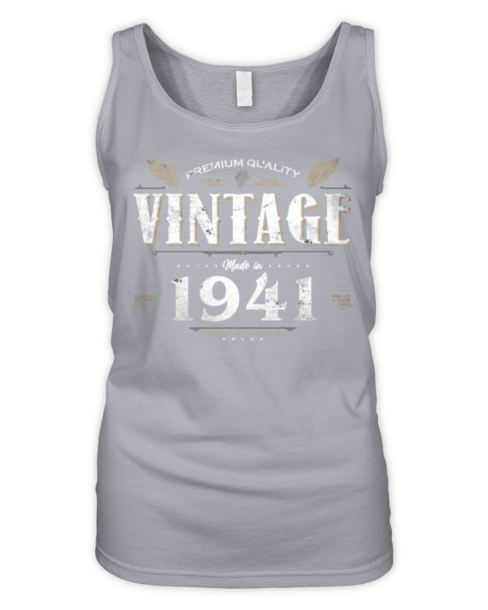 83 Years Old Vintage 1941 Limited Edition 83rd Organic Women's Tank Top