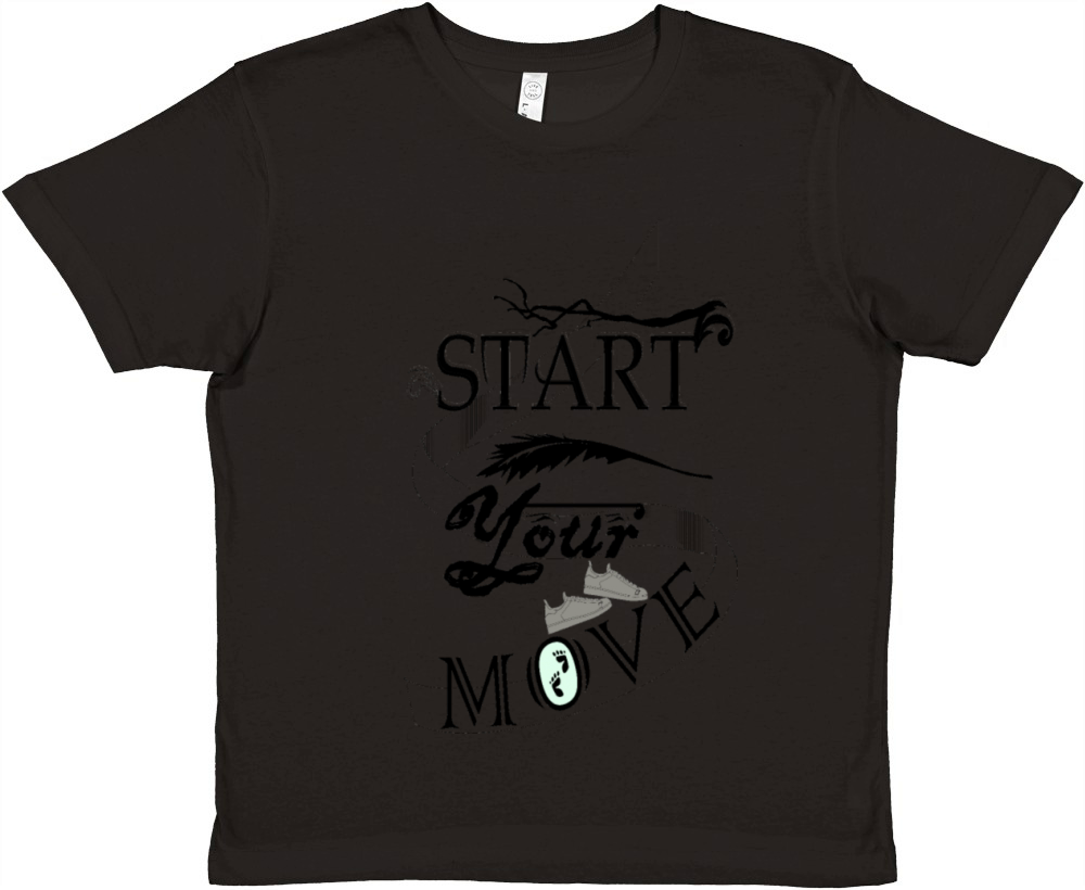 Start your move Premium Kids Crewneck T-shirt
