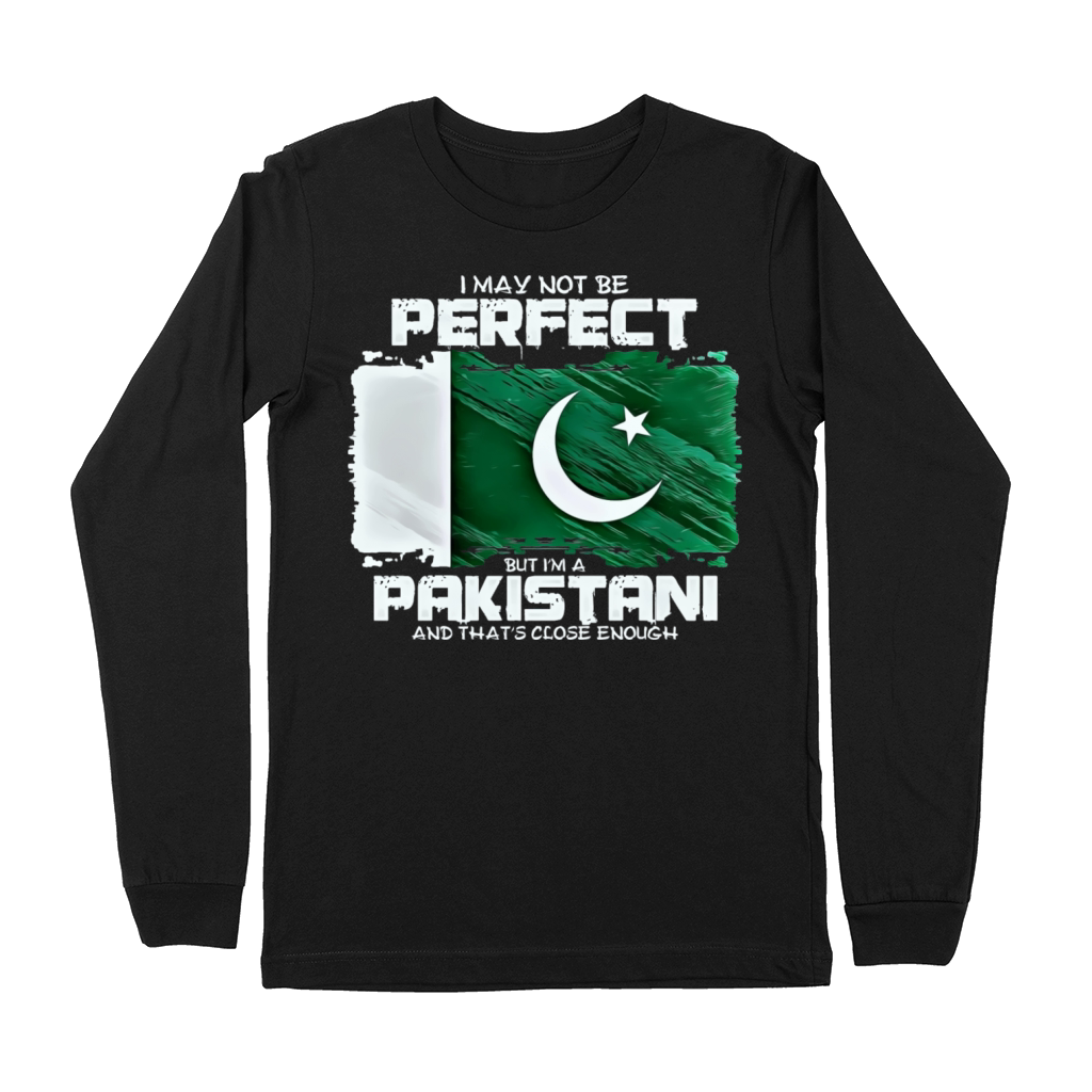 I May Not Be Perfect But I Im Pakistani Premium Long Sleeve