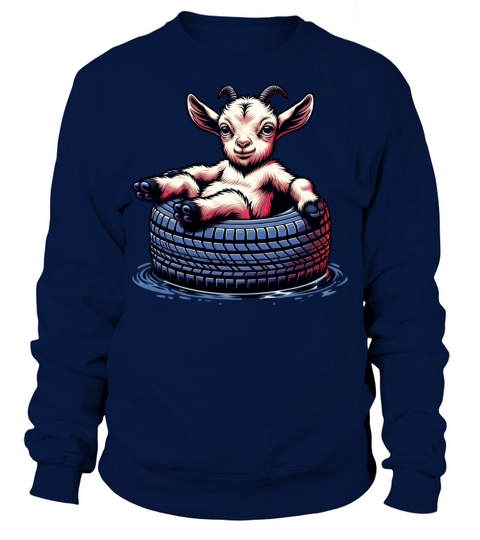 Goat Lover Farm Animal Cute Cool Design Sweatshirt Unisex