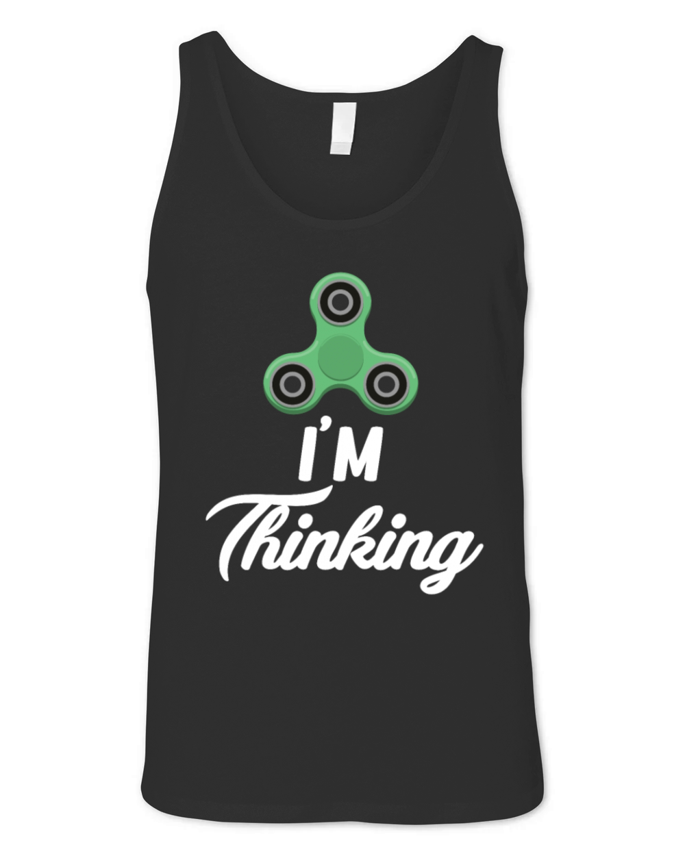 Im Thinking Funny ADHD Hyperfocus Neurological Unisex Jersey Tank