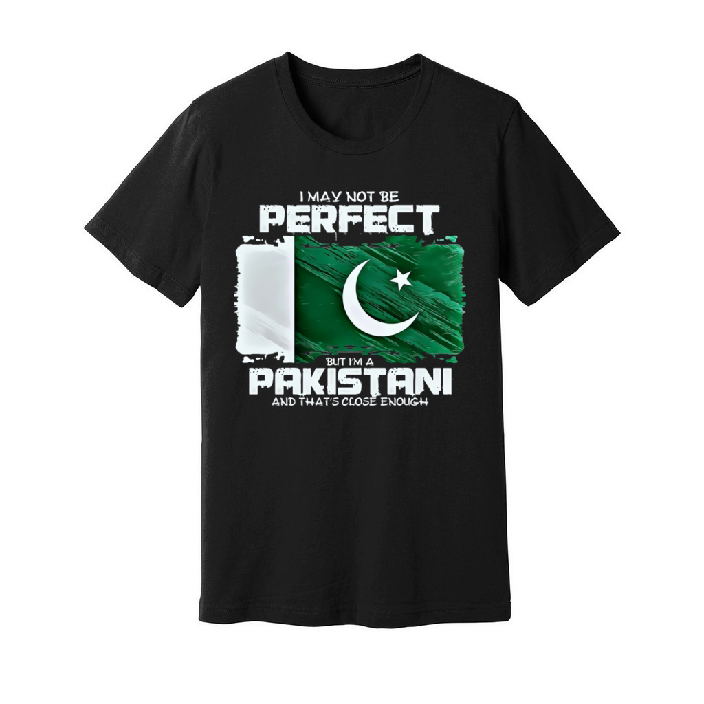 I May Not Be Perfect But I Im Pakistani Unisex Jersey Tee