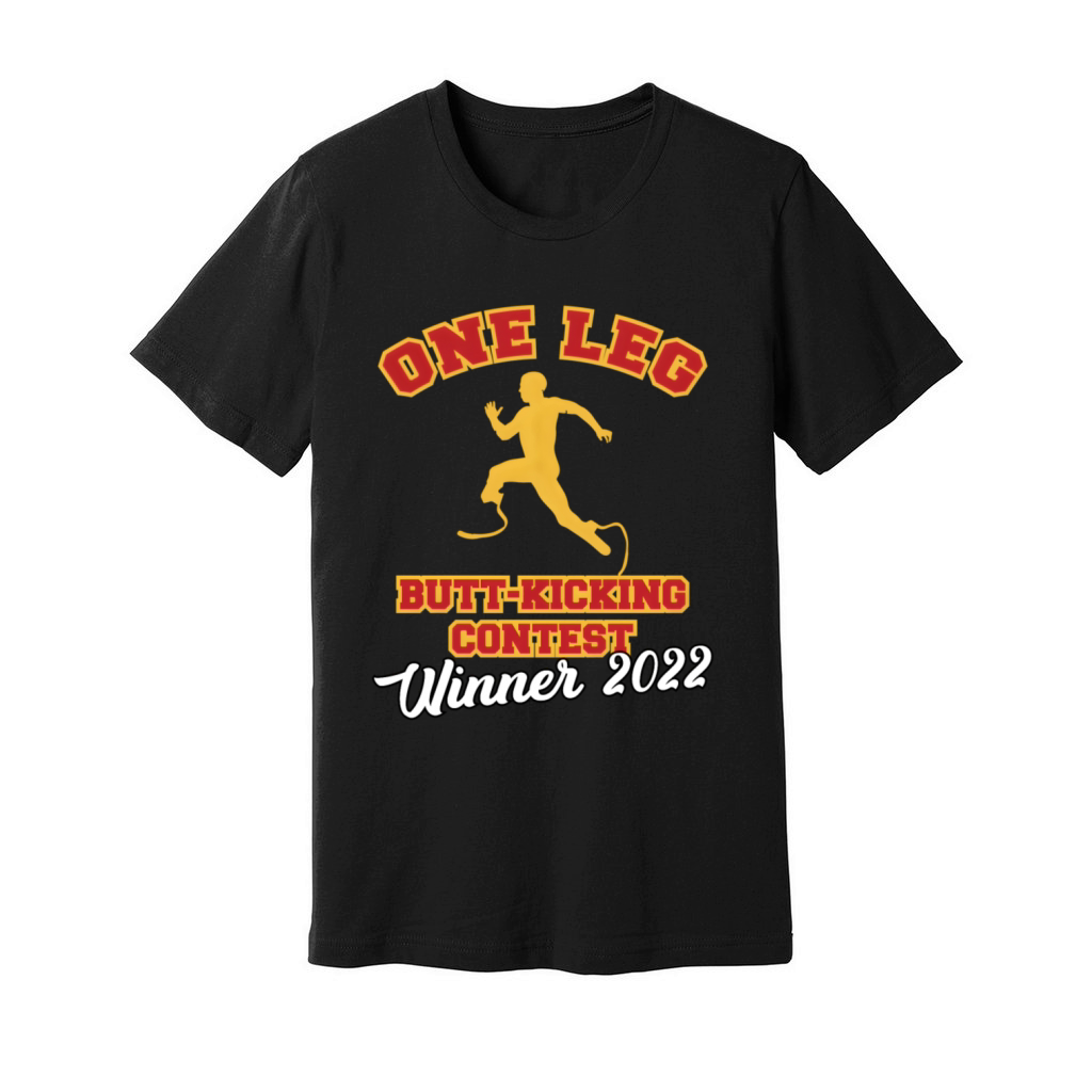 Leg Prosthetic Ampu And Amputation Awareness Pirat Unisex Jersey Tee