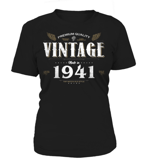 83 Years Old Vintage 1941 Limited Edition 83rd Women's T-Shirt
