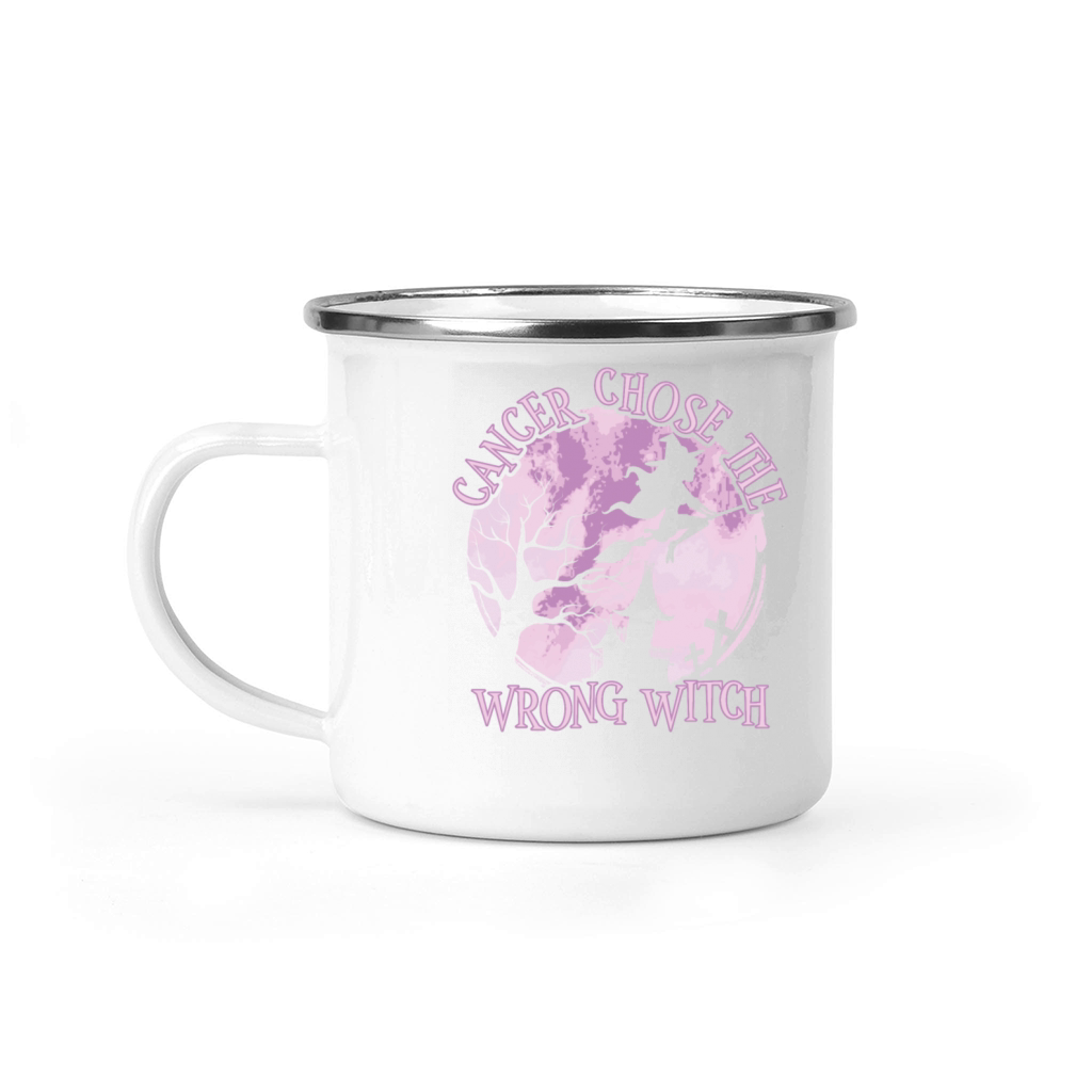 Cancer Witch Orchid Testicular Cancer Camping Mug