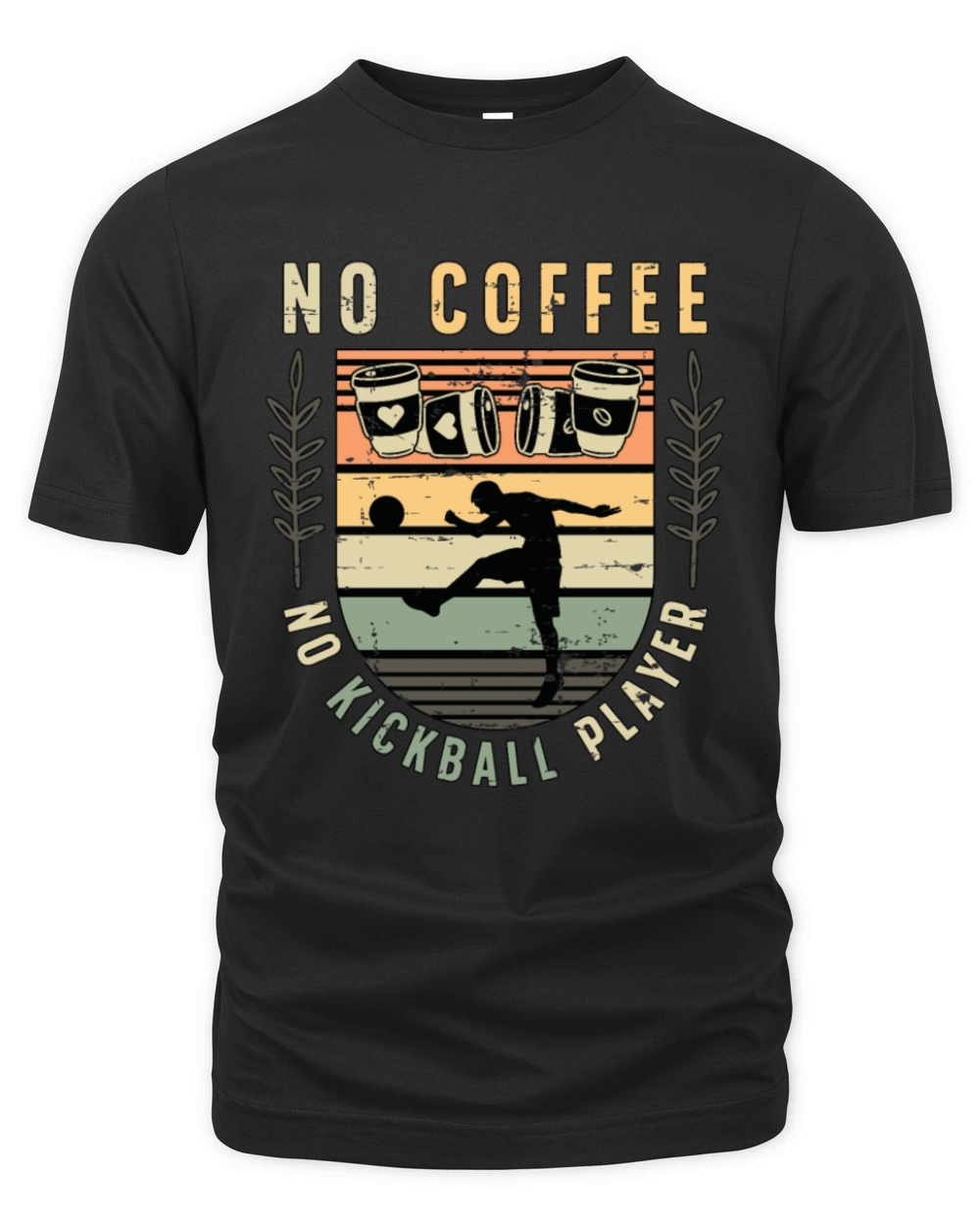 Kickball Player No Coffee No Kickball Coffee Lover Organic Unisex T-shirt