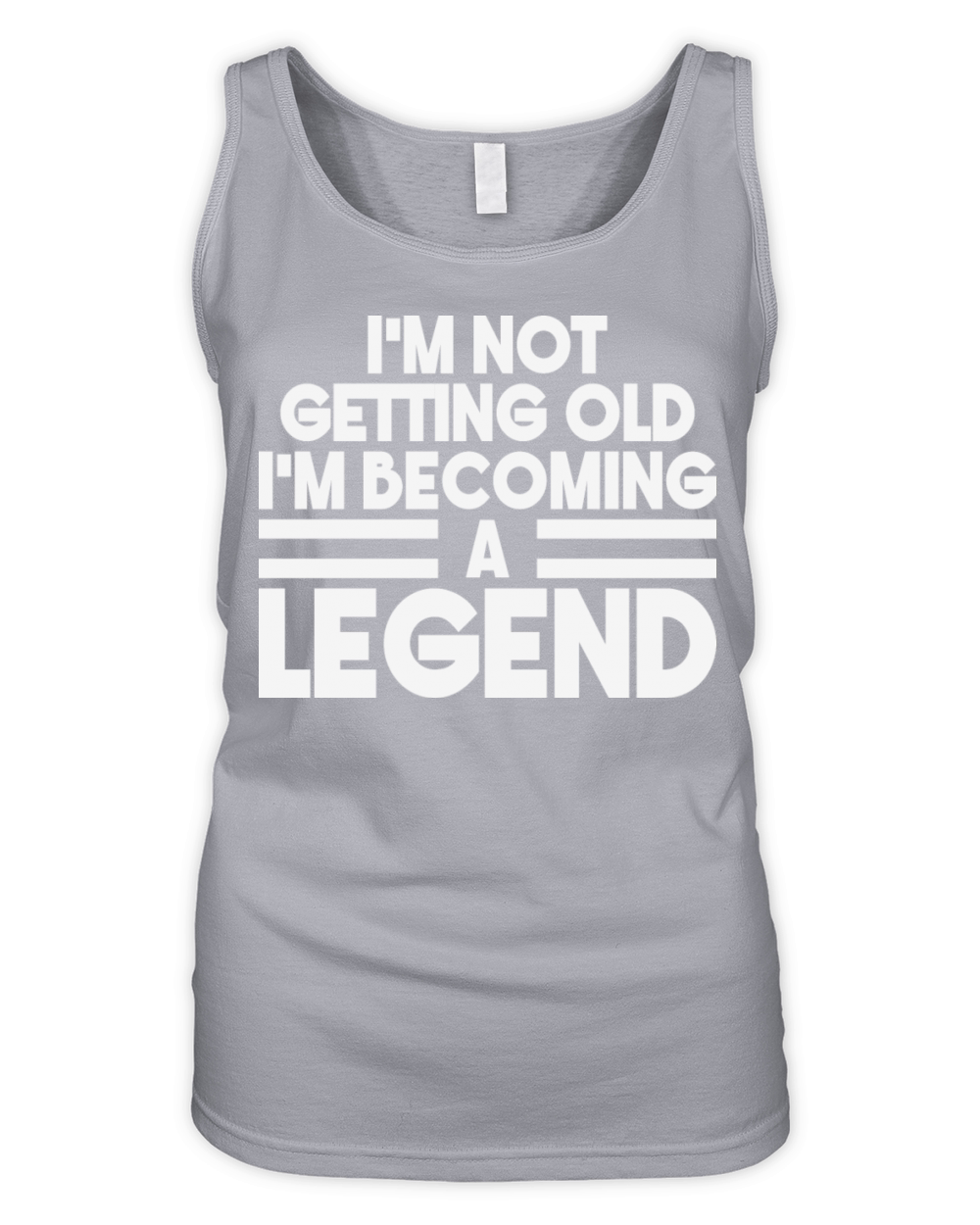 Im Not Getting Old Im Becoming A Legend Vintage Organic Women's Tank Top