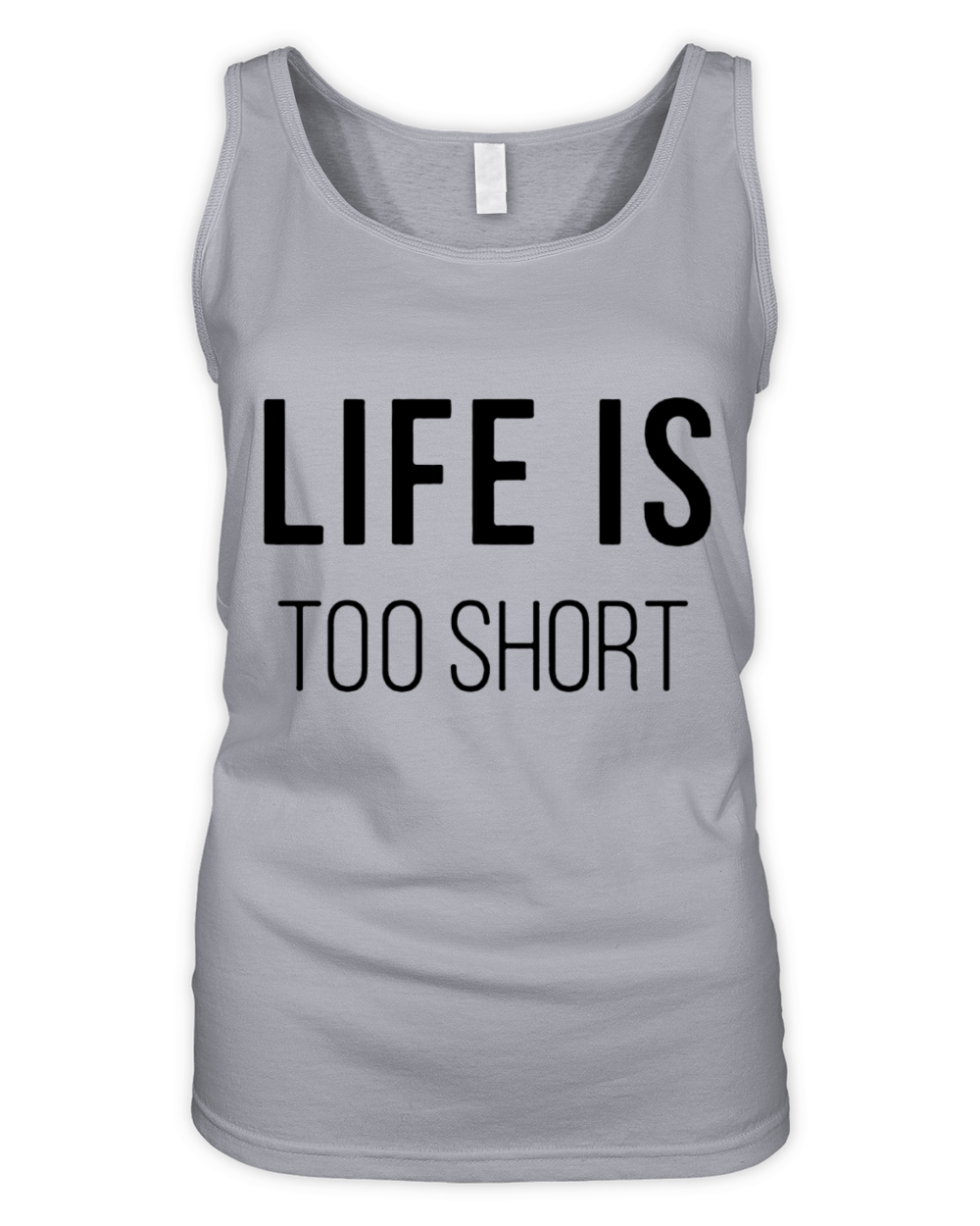 Life is too short Organic Women's Tank Top