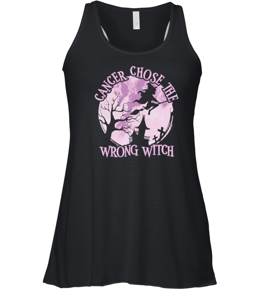 Cancer Witch Orchid Testicular Cancer Women's Flowy Tank Top