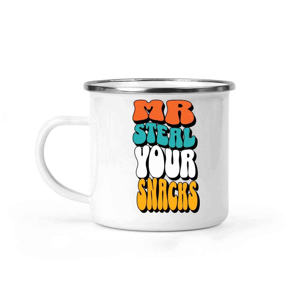 Mr steal your snacks hungry Camping Mug