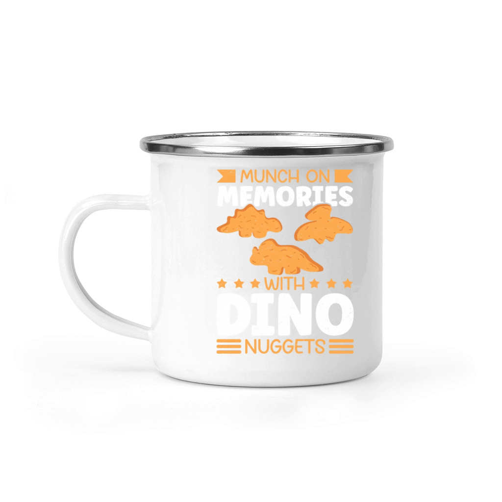 Munch on Memories with Dino Nuggets Dinosaur Camping Mug
