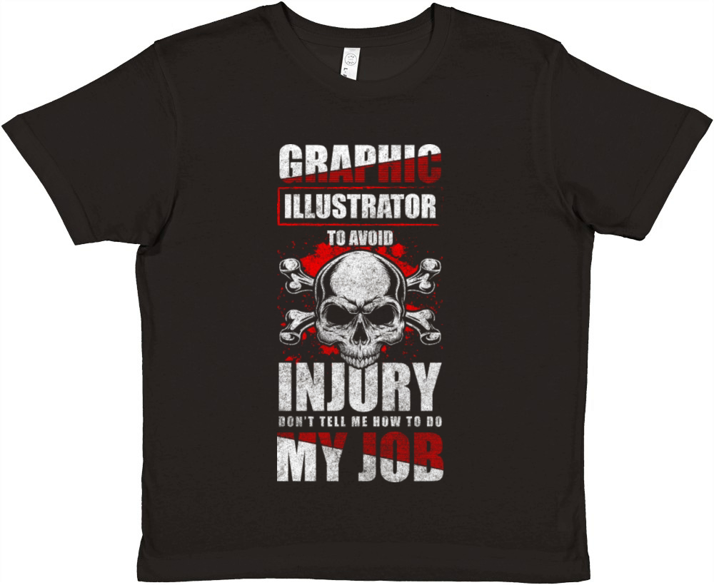 Designer Painting Design Premium Kids Crewneck T-shirt