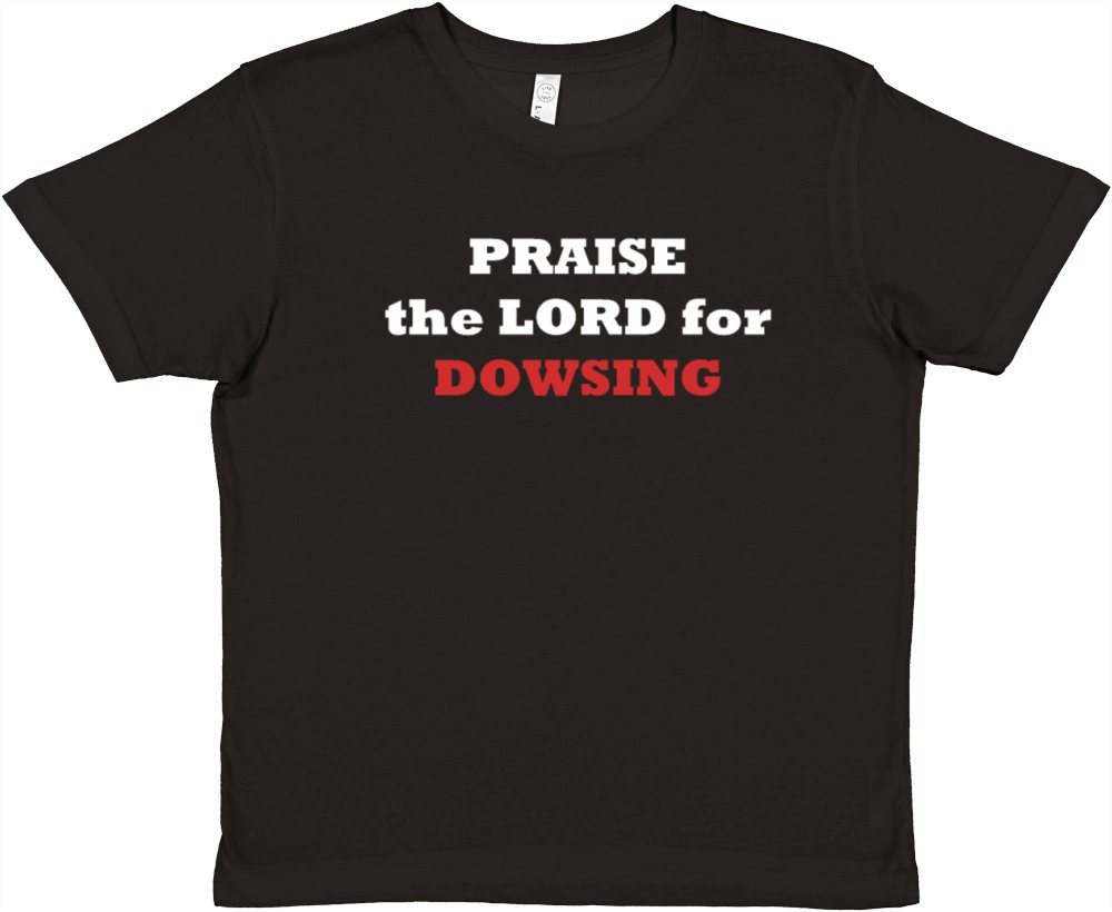 PRAISE the LORD for DOWSING Premium Kids Crewneck T-shirt