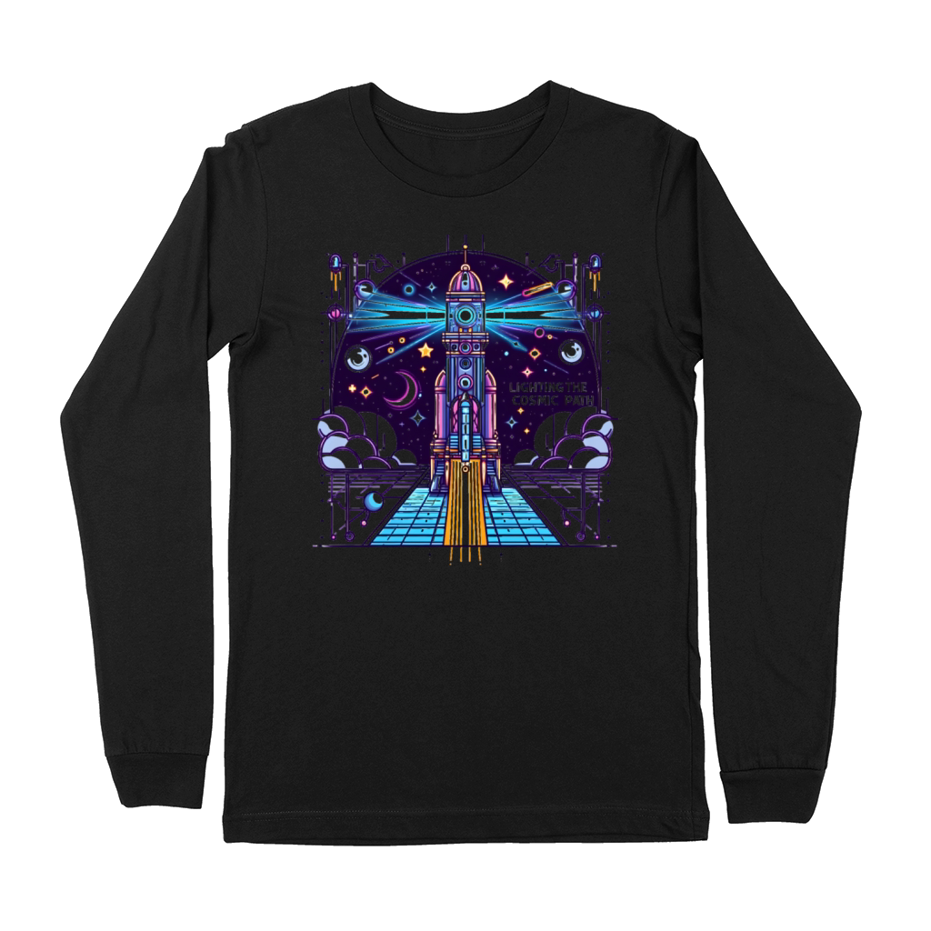Lighting the Cosmic Path Premium Long Sleeve