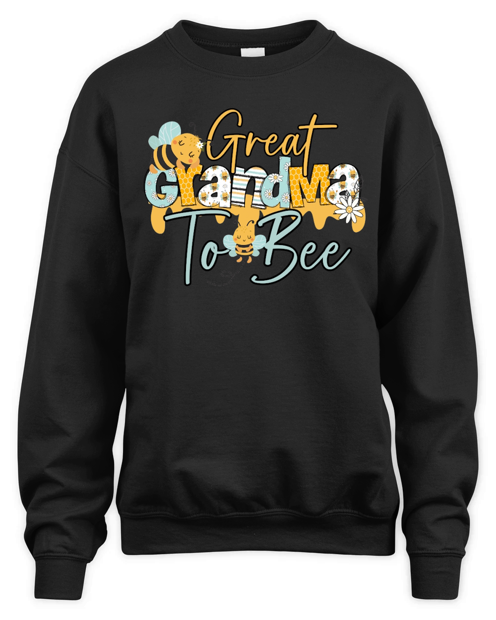 Mother day bee baby shower, great grandma to bee Unisex Premium Crewneck Sweatshirt