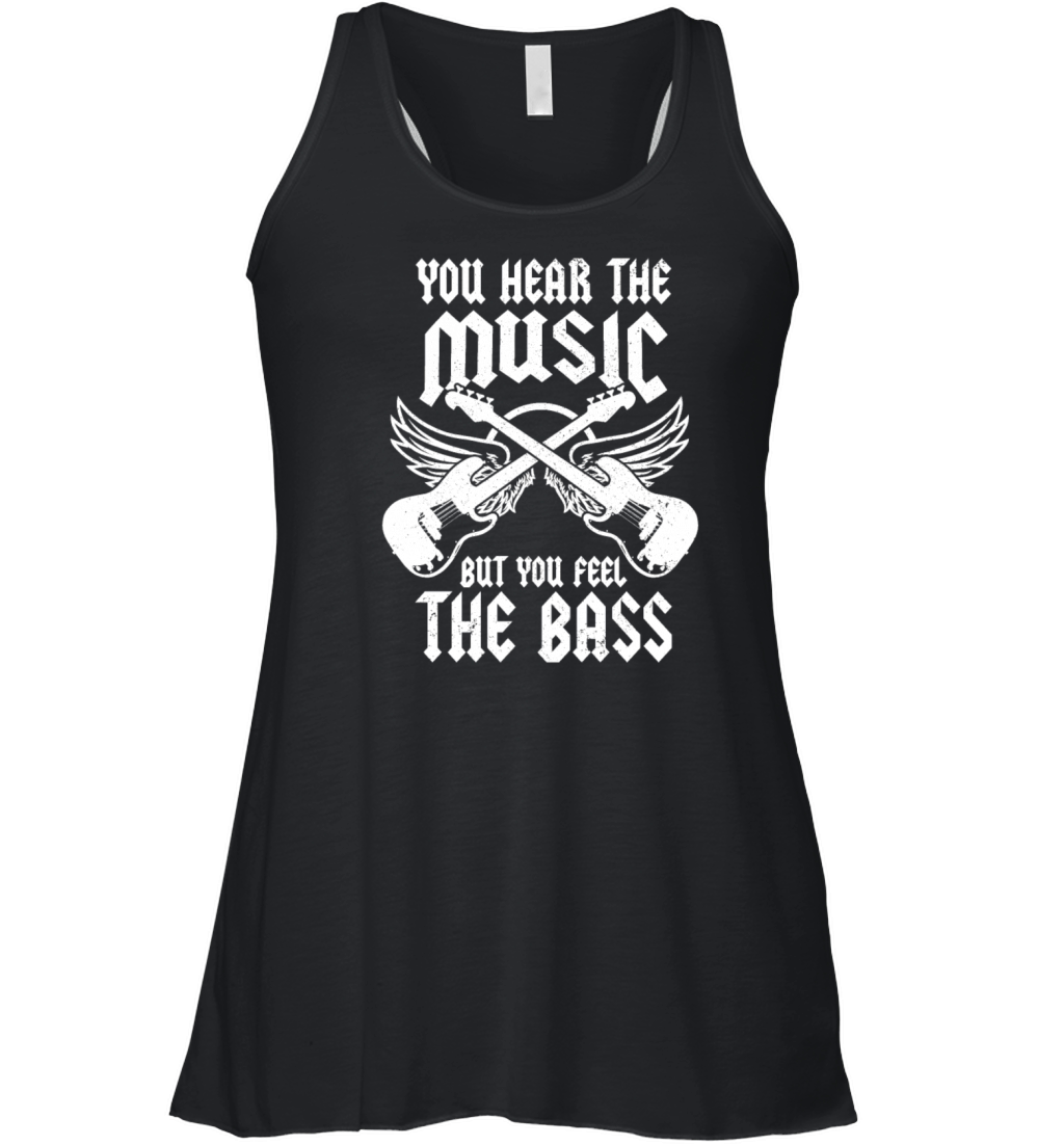 Bass Guitar Player Bassist Funny Gift Women's Flowy Tank Top