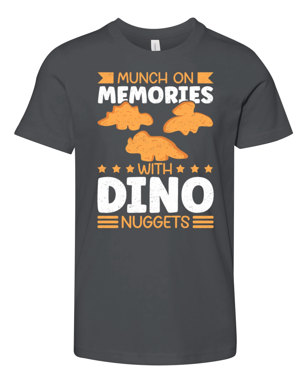 Munch on Memories with Dino Nuggets Dinosaur Youth Unisex Jersey Tee