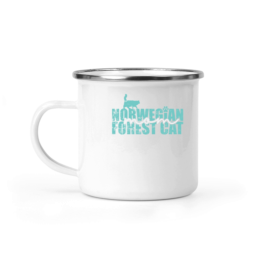 Norwegian Forest Cat Mom Pet Male Cat Camping Mug