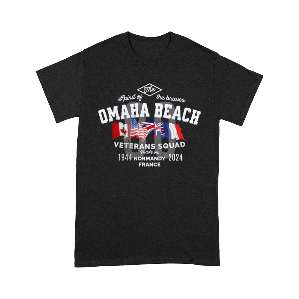 Omaha Beach Normandy 80th anniversary Comfort T-shirt