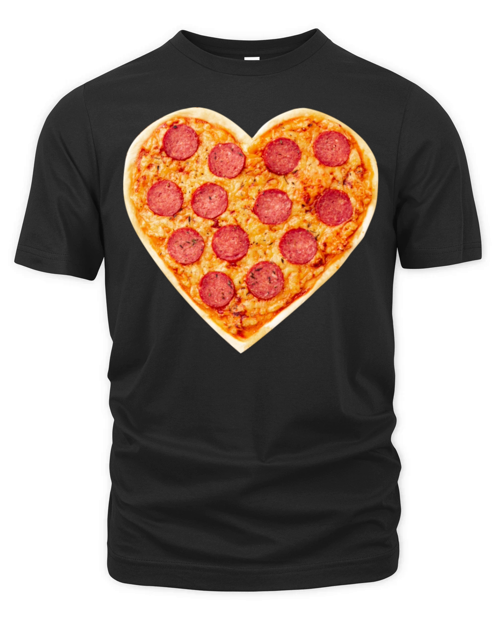PIZZA is my valentine Organic Unisex T-shirt