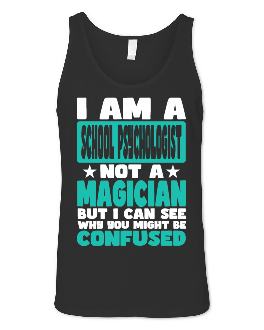 School Psychologist Unisex Jersey Tank