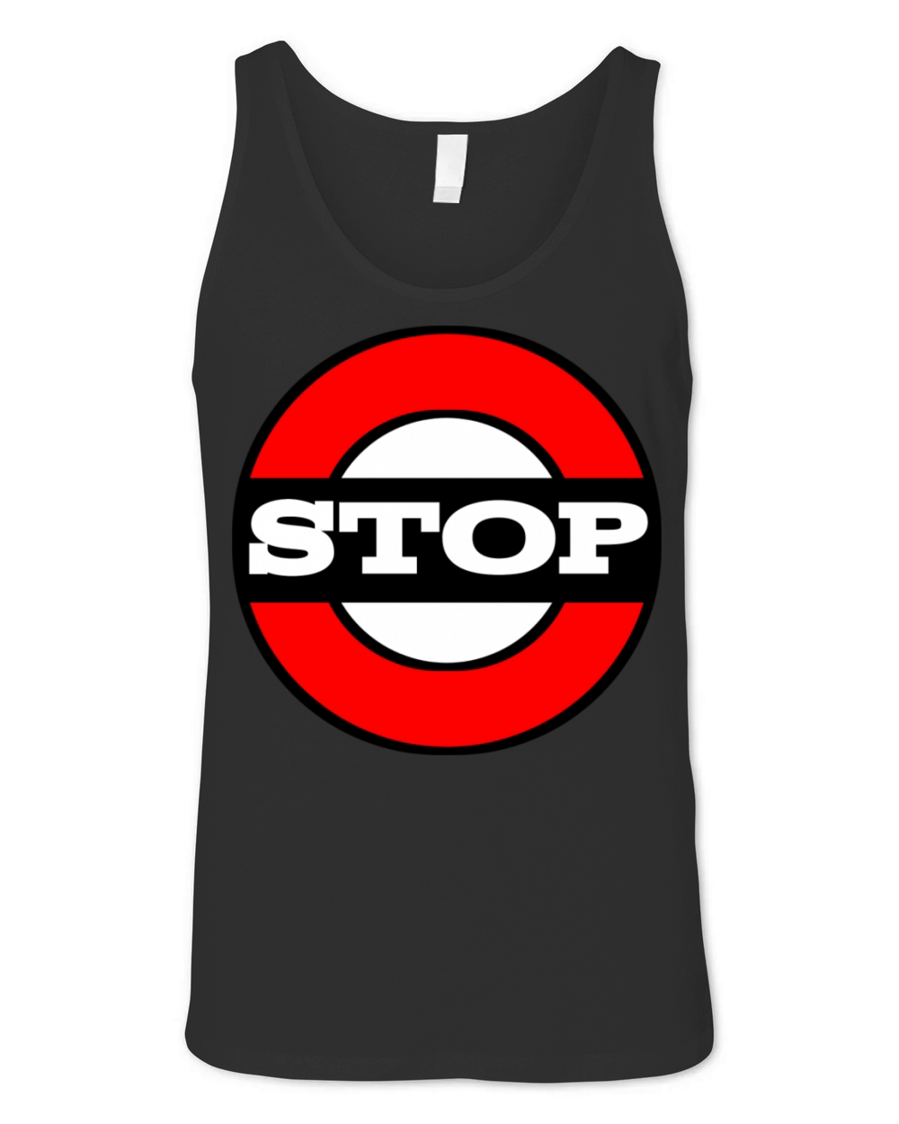 slogan Unisex Jersey Tank