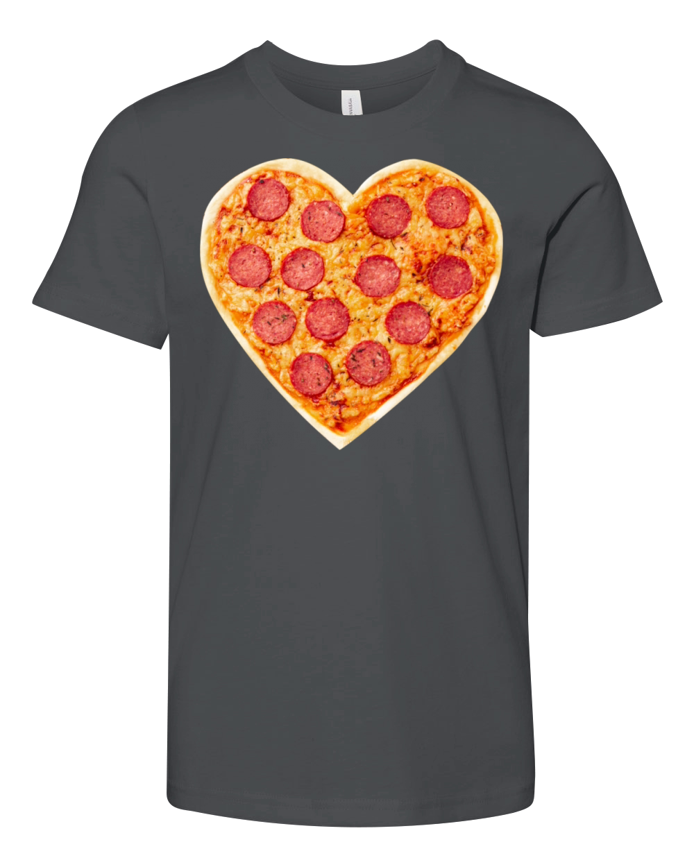 PIZZA is my valentine Youth Unisex Jersey Tee