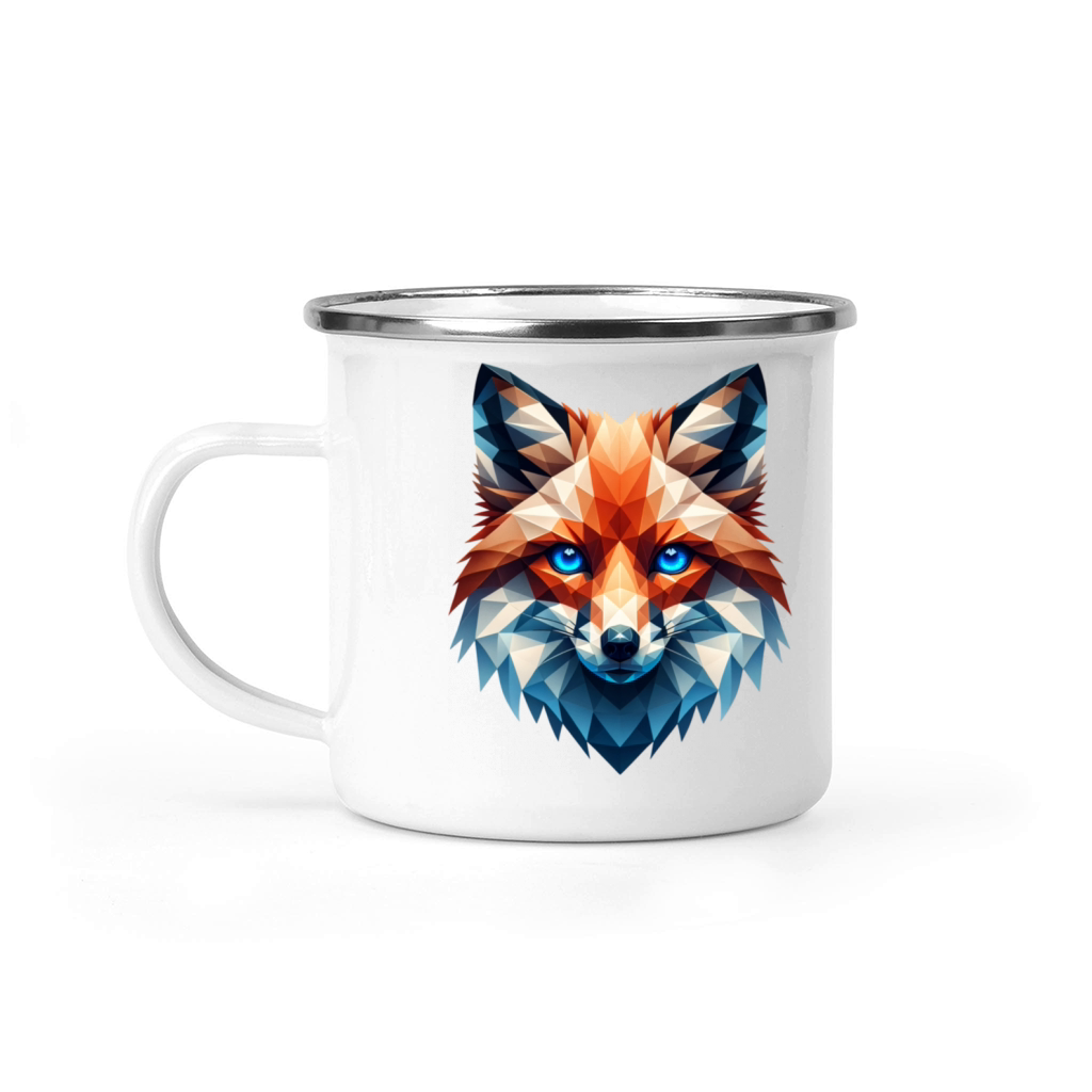 Red Fox Animal Wilderness Forest Design Camping Mug