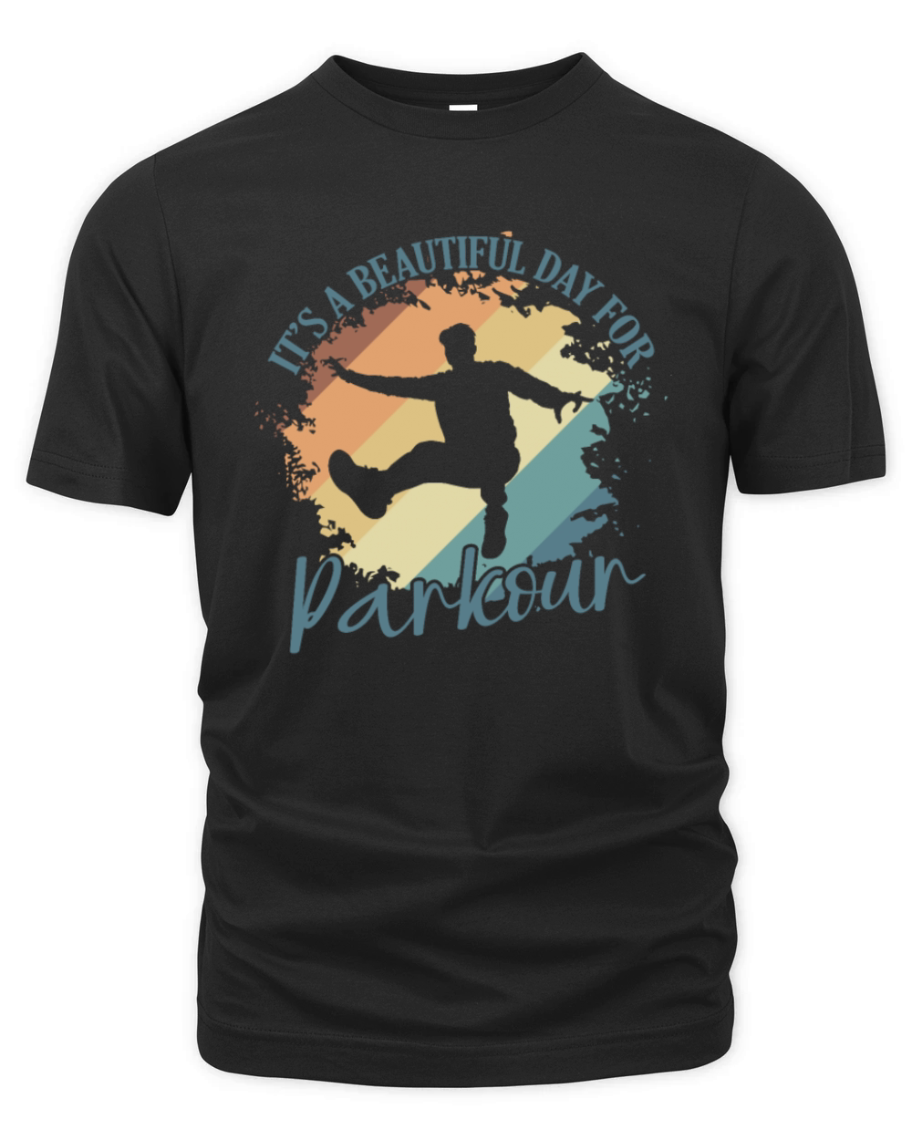 Its a beautiful Day for Parkour Sport Organic Unisex T-shirt