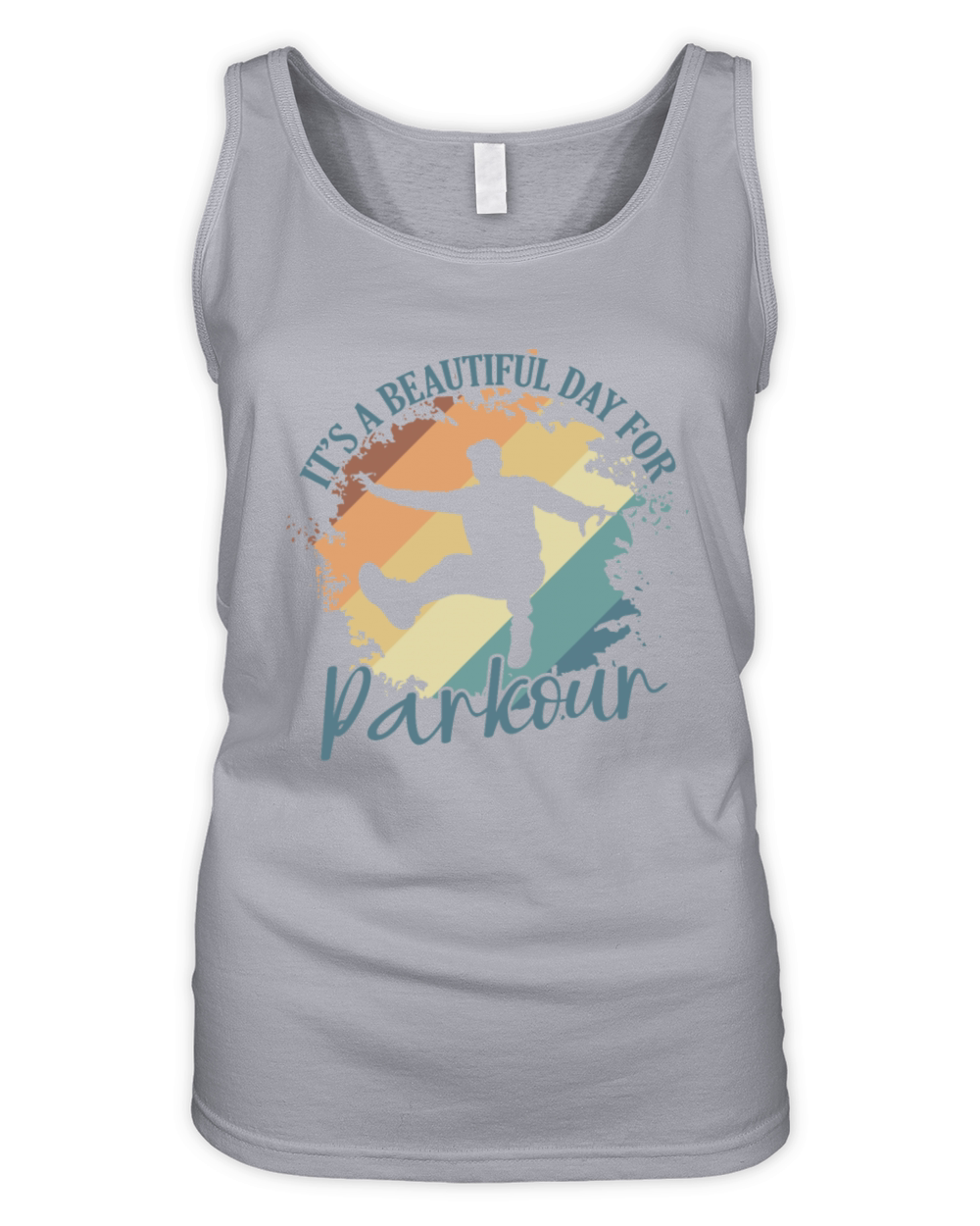Its a beautiful Day for Parkour Sport Organic Women's Tank Top