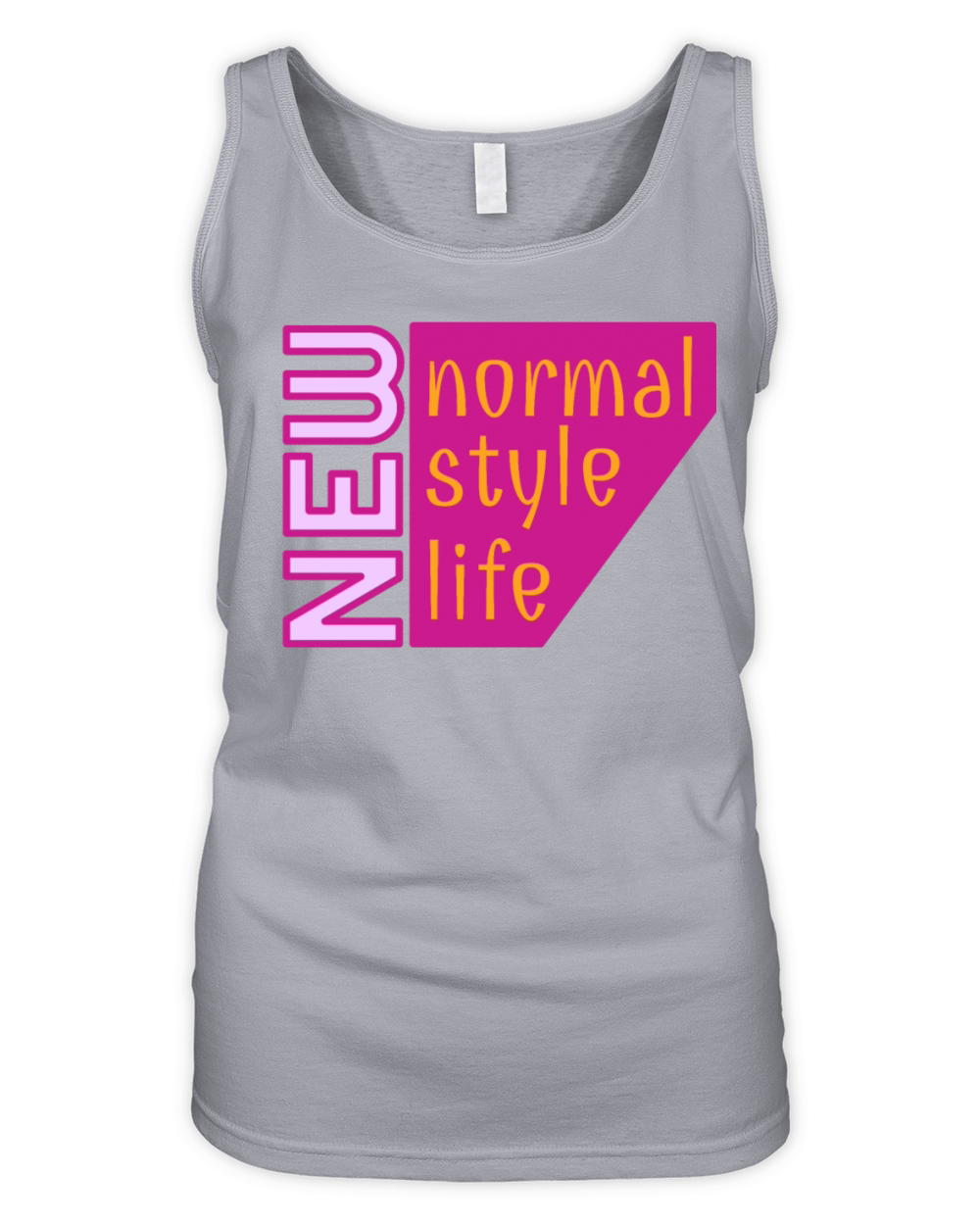 new normal style life Organic Women's Tank Top
