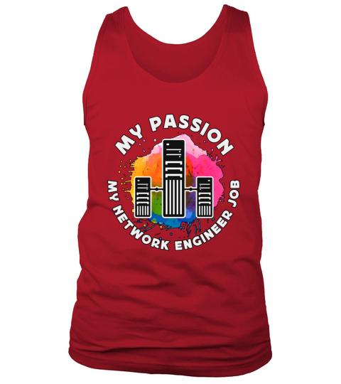 Network Engineer My Passion My Computer Science Tank Top Unisex