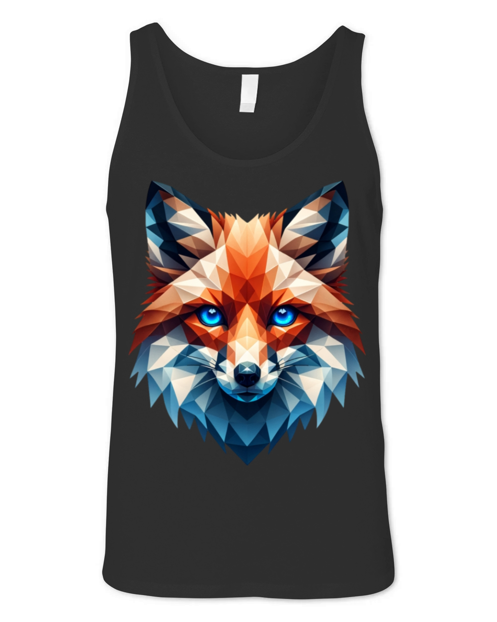 Red Fox Animal Wilderness Forest Design Unisex Jersey Tank