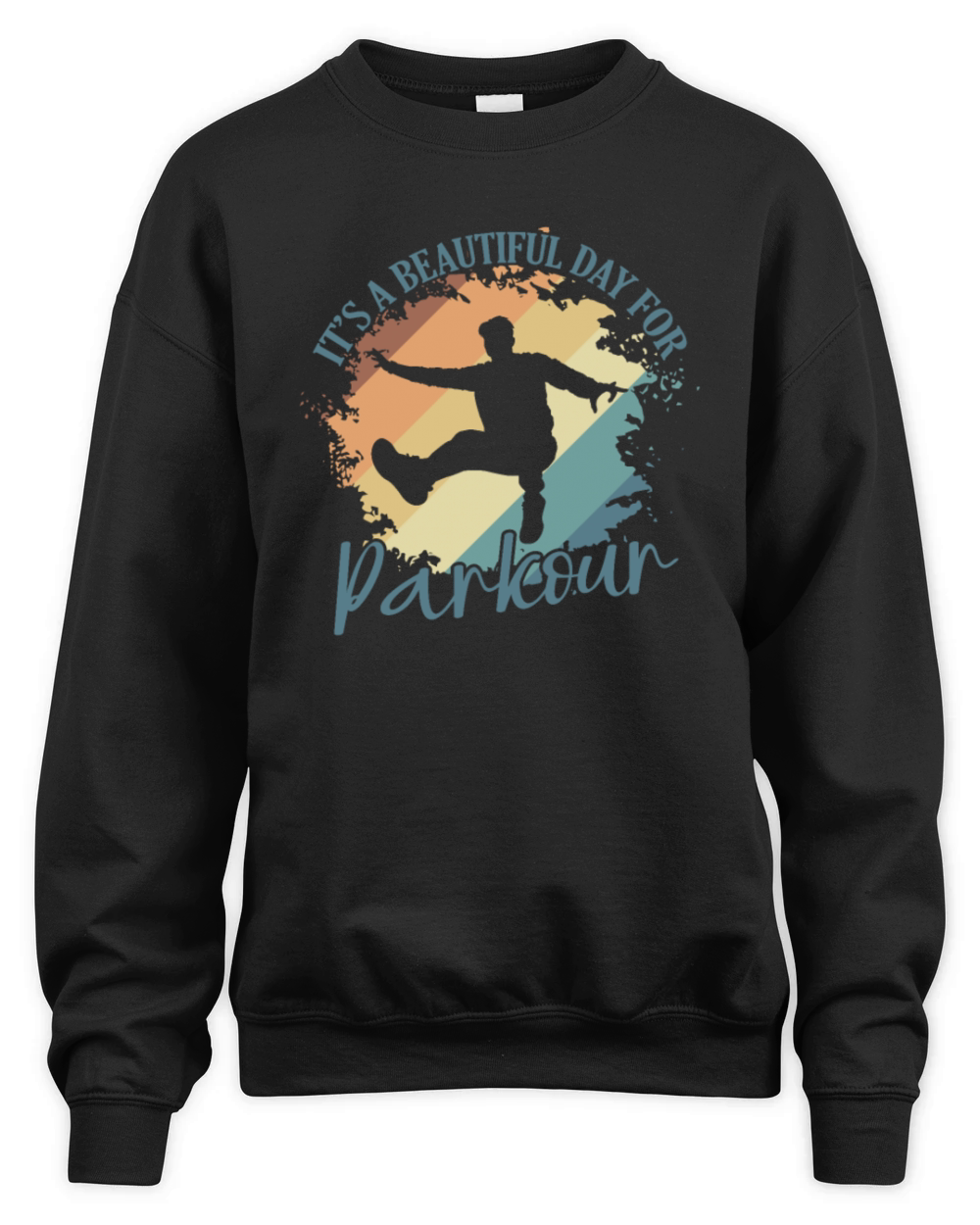 Its a beautiful Day for Parkour Sport Unisex Premium Crewneck Sweatshirt