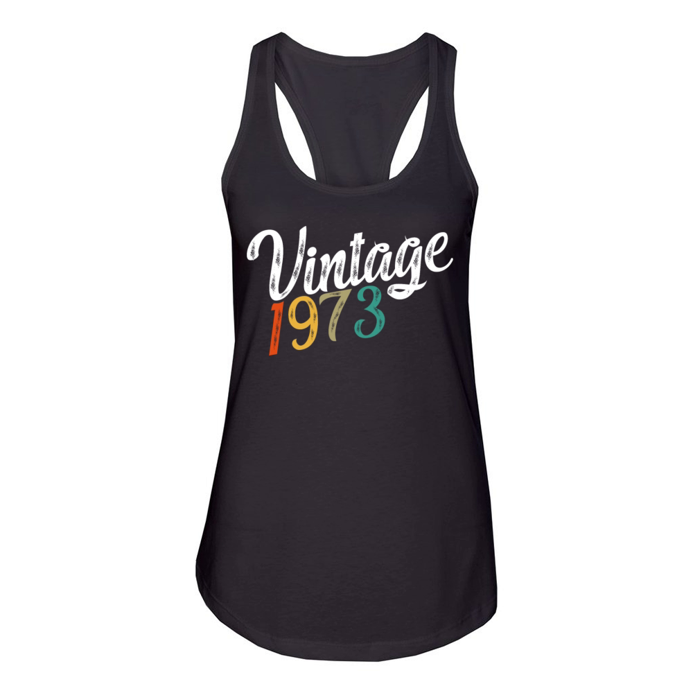 Vintage 1973 T-Shirt Women's Racerback Tank