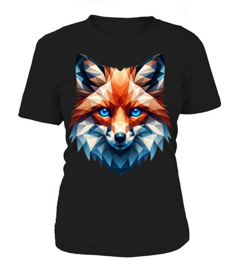 Red Fox Animal Wilderness Forest Design Women's T-Shirt