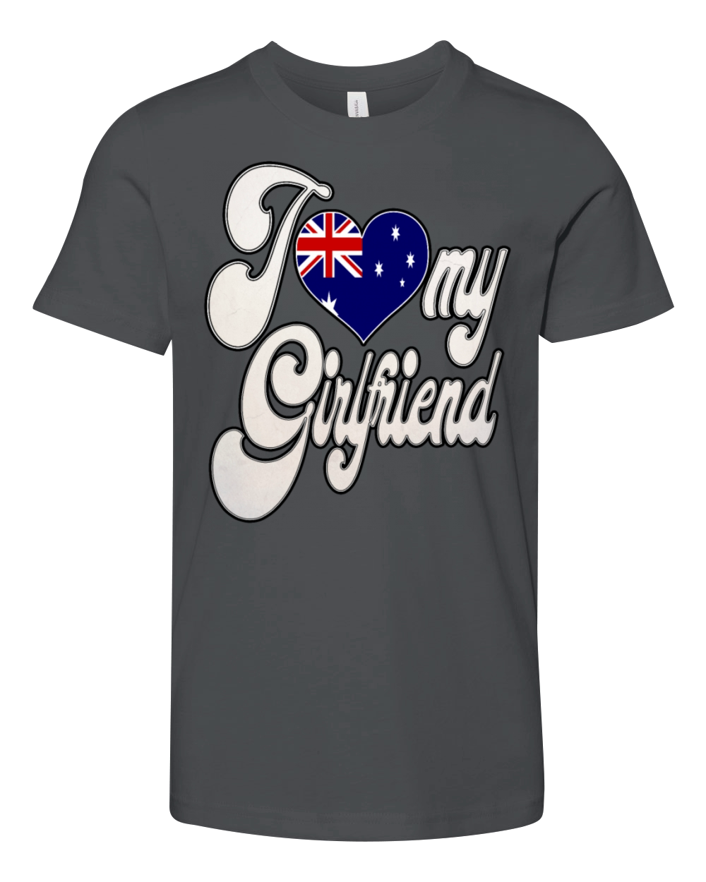 AustraliaI Love My Australian Girlfriend Youth Unisex Jersey Tee