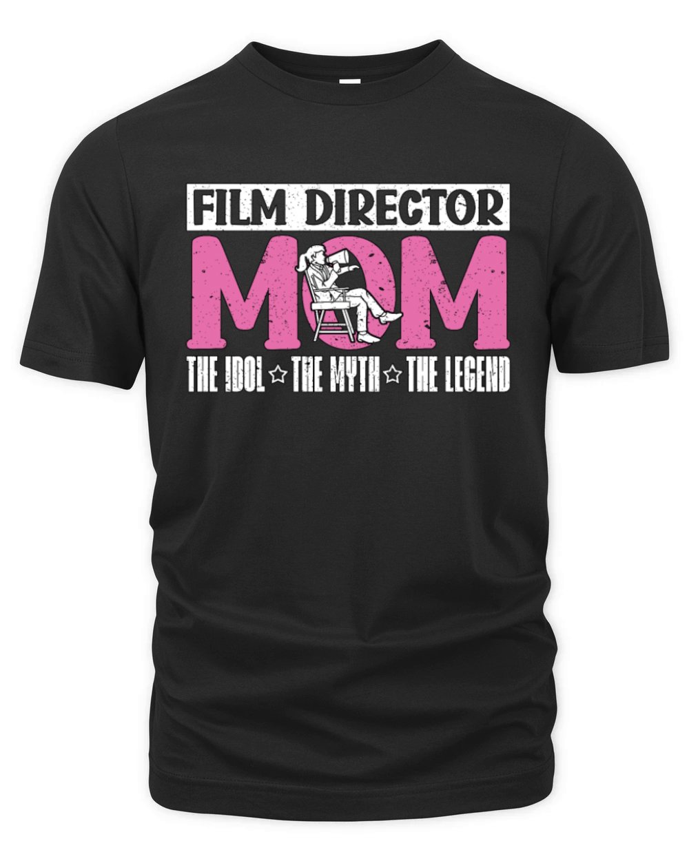 Film Director Mom The Idol The Myth The Filmmaker Organic Unisex T-shirt